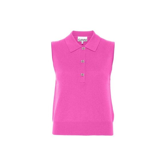 GANNI Handbags - Ganni Wool And Cashmere Polo Women